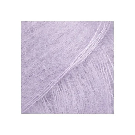 Beställ idag Drops Kid-Silk Garn Unicolor 55 Dimmig Lila