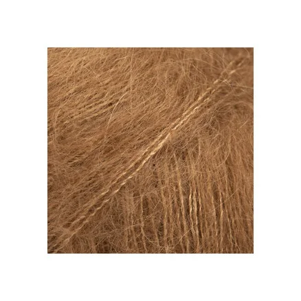 Drops Kid-Silk Garn Unicolor 51 Toffee I lager