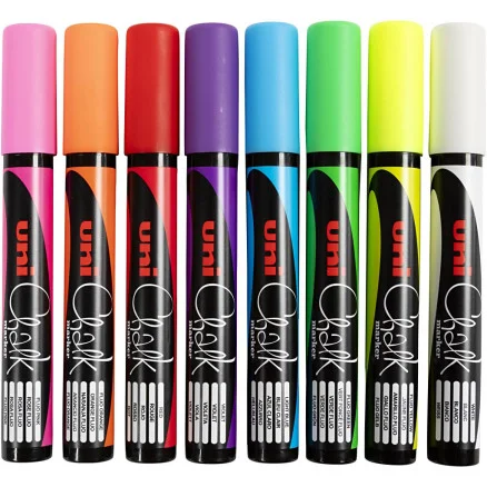 Chalk Marker, spets 1,8-2,5 mm, 8 st./ 1 förp. Begränsad tid