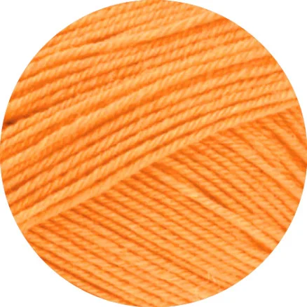 Rabatt Lana Grossa Meilenweit 100 Merino Extrafine Uni Garn 2453 Orange