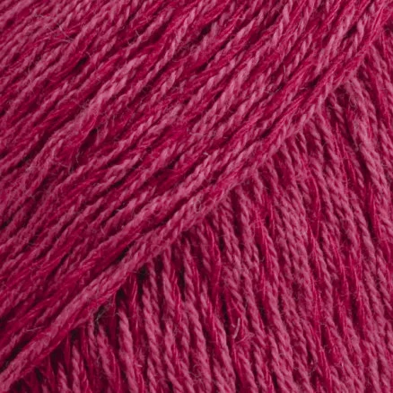 Endast denna vecka Drops Belle Garn Unicolor 12 Körsbär