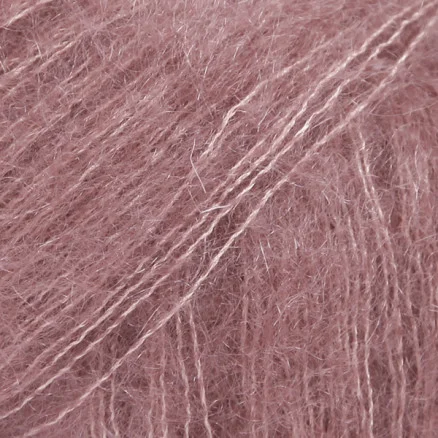 Sista chansen Drops Kid-Silk Garn Unicolor 31 Mauve