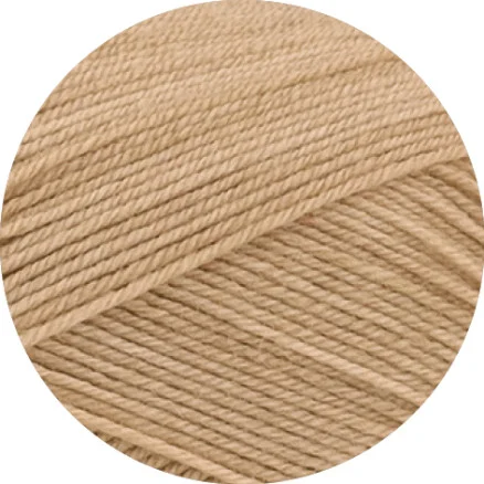 Lana Grossa Meilenweit 100 Merino Extrafine Plain Garn 2473 Sandgul Outlet