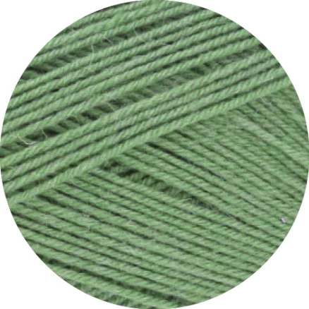 Lana Grossa Meilenweit 100 Merino Extrafine Plain Garn 2430 Reseda Grön Nedsatt pris