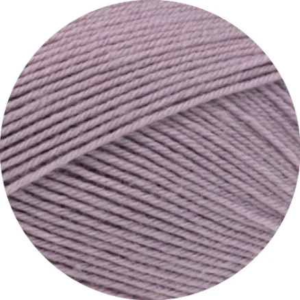 Expressleverans Lana Grossa Meilenweit 100 Merino Extrafine Plain Garn 2433 Mauve