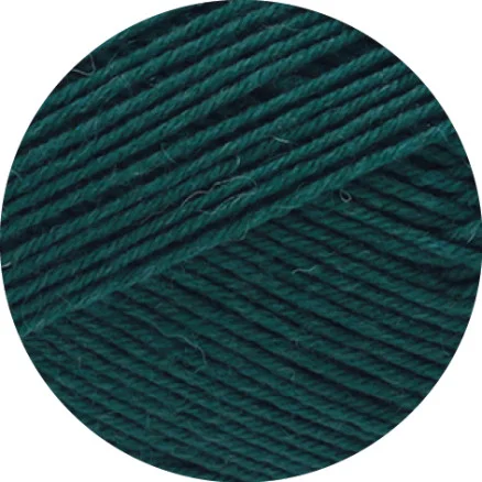 Beställ idag Lana Grossa Meilenweit 100 Merino Extrafine Uni Garn 2467 Deep Sea Green