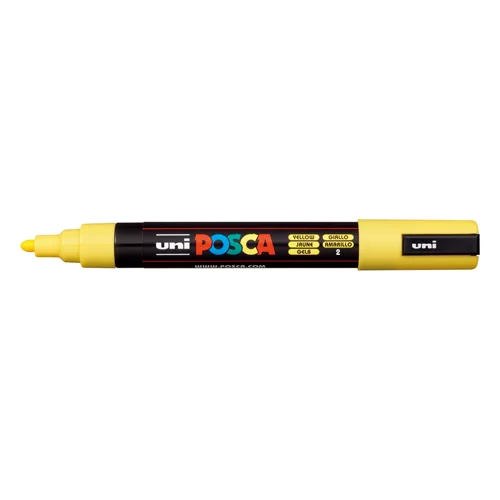 Erbjudandepris Uni Posca Tusser PC-5M 1 st 1,8-2,5 Gul 2