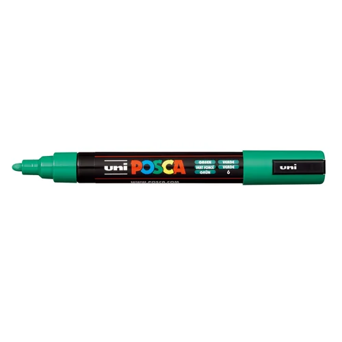 Populär Uni Posca Tusser PC-5M 1 st 1,8-2,5 Grön 6