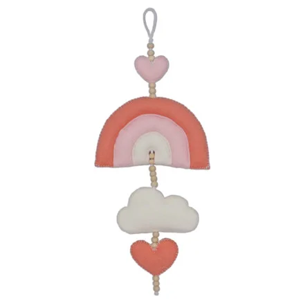 Gör det själv/DIY set Regnbåge Hanger Rosa Filt Sista chansen