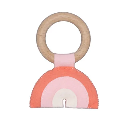 Gör det själv/DIY set Regnbåge Skallra Rosa Filt Snabb leverans
