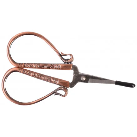 Bästa pris Infinity Hearts Broderisax Antik koppar 10cm – 1 st