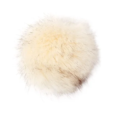 Rico Pompom Tofs Akryl Mix Natur 10 cm Endast idag
