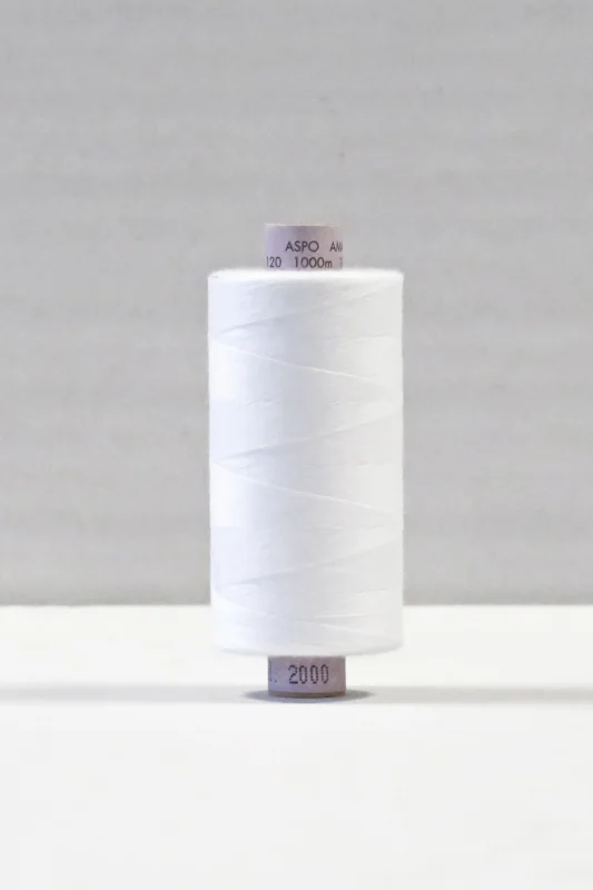 Fynd Amann Aspo Sytråd Polyester 1000 m – Färg 2000 Vit