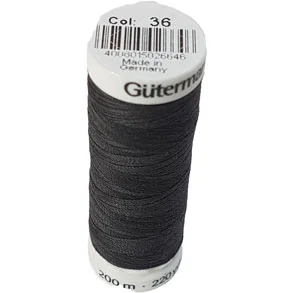 Gütermann sytråd polyester 36 – 200 m I lager