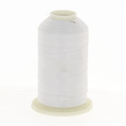 Köp nu BSG Flock 120 Overlocktråd Texturerad 0301 Vit – 1000m