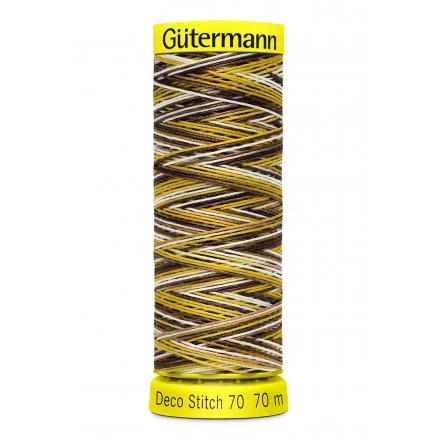 Utförsäljning Gütermann Deco Stitch Multi 70 Brun Sytråd Polyester 9929 – 70m