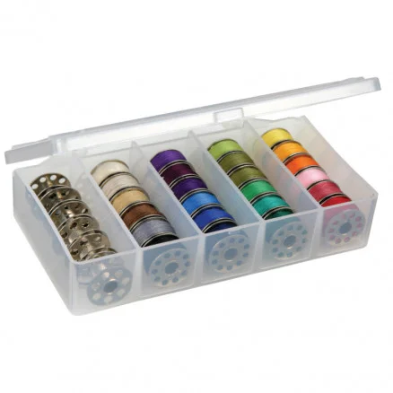 ArtBin Box till trådrullar / Trådförvaring till sytråd 30 spolar Transparent 15x8x3cm Utförsäljning