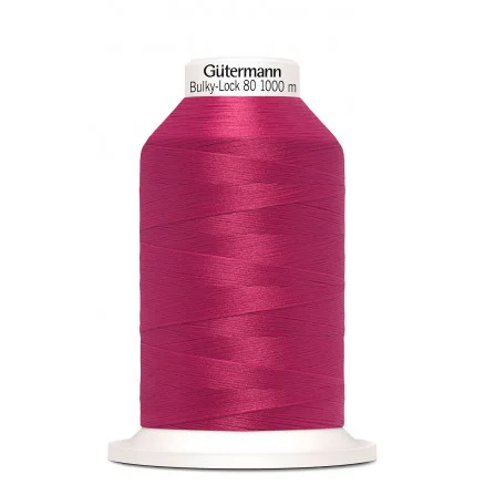 Extra rabatt Gütermann Bulky-Lock 80 Sytråd Polyester 382 Mörkrosa – 1000m