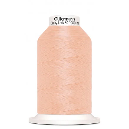 Nedsatt pris Gütermann Bulky-Lock 80 Sytråd Polyester 659 Persika – 1000m