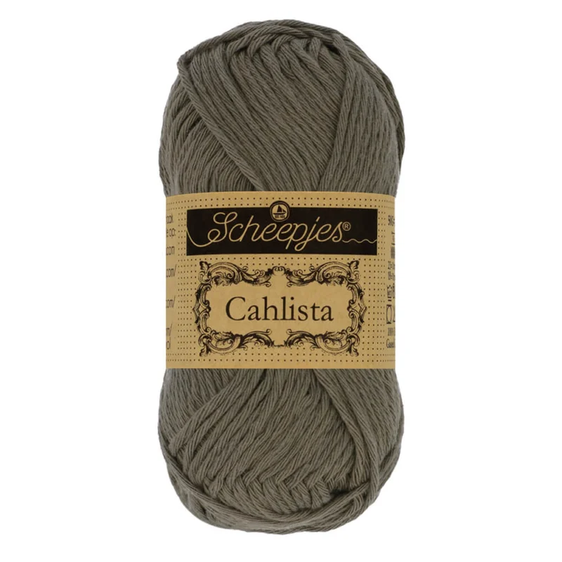 Cahlista garn Scheepjes 50 gDark Olive 387 Erbjudandepris