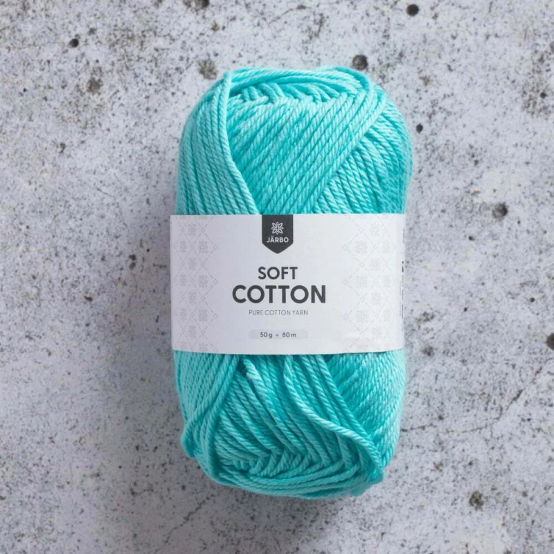 Bästa pris Soft Cotton 50 g Lagoon Turkos 8870