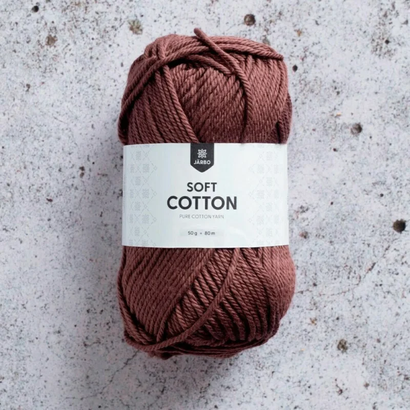 Nedsatt pris Soft Cotton 50 g Mocca Brown 8843