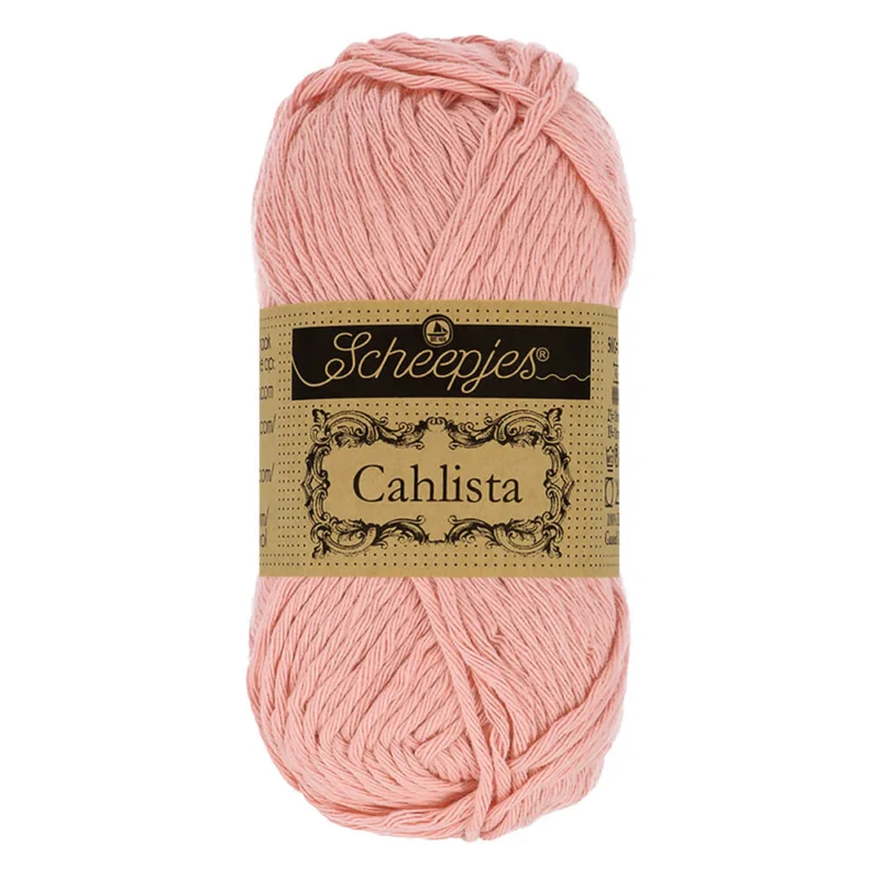 Cahlista garn Scheepjes 50 g Old Rose 408 risnedsättning