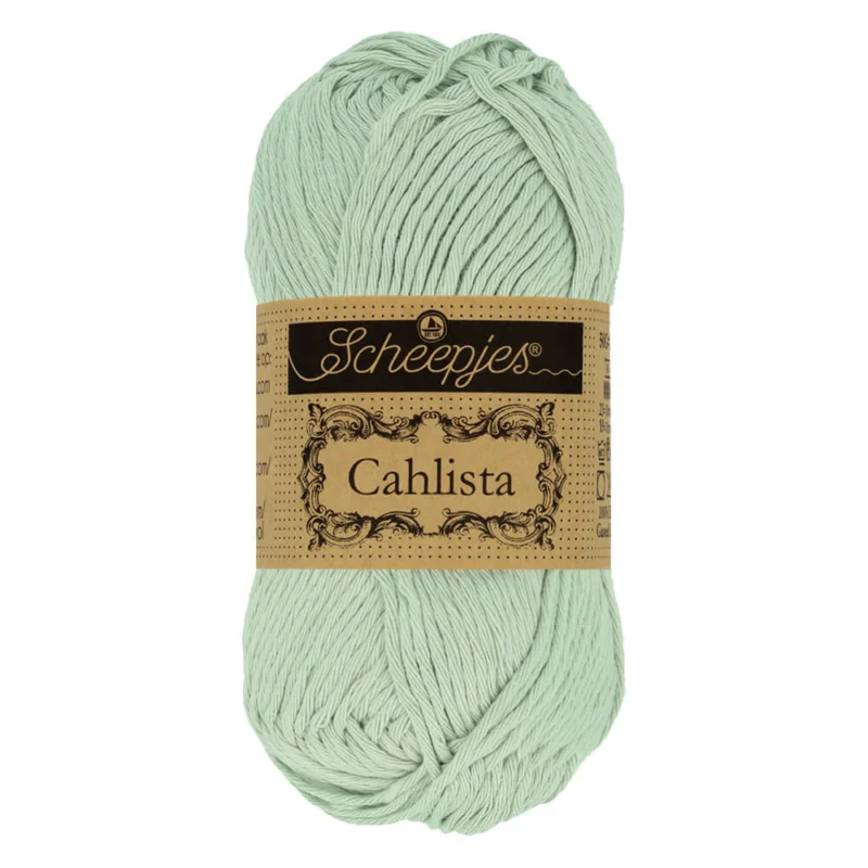 Cahlista garn Scheepjes 50 gSilver Green 402 Populär