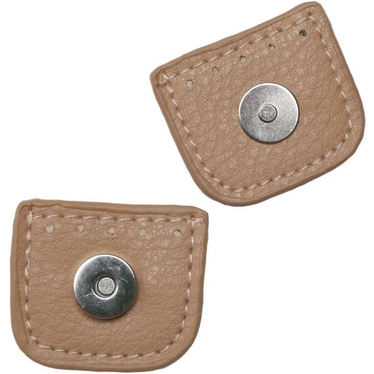 Väskstängning Magnetlås Beige Apricot 22616Go Handmade Extra rabatt