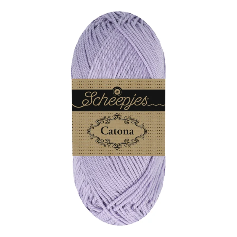 Catona garn Scheepjes Wisteria Ljuslila 50 g nr 086 Premium