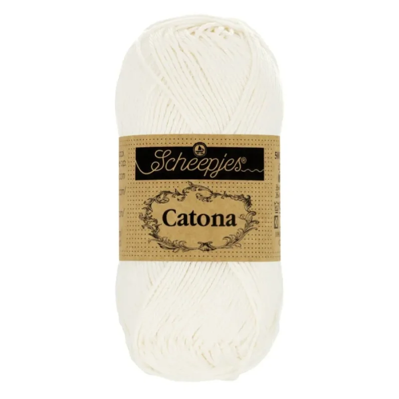 Kampanjpris Catona garn Scheepjes Old Lace 50 g 130