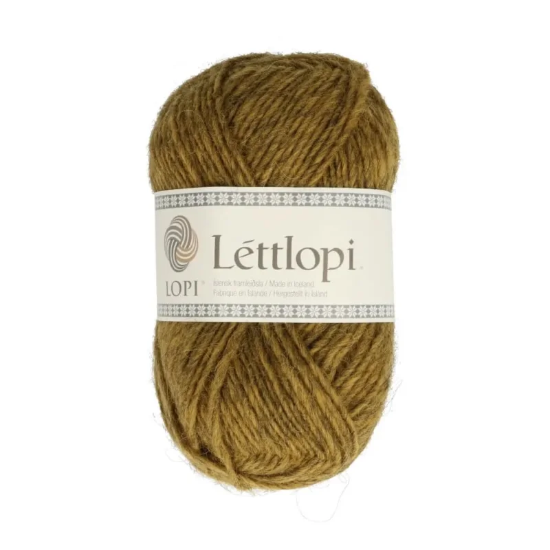 Lettlopi Ullgarn Guldbrun Golden 50g9426 Snabb frakt