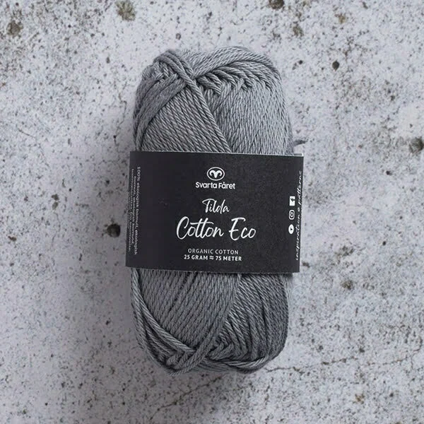 Populärt val Tilda Cotton Eco 25 gGrå Nr 208 – Storpack 10 st