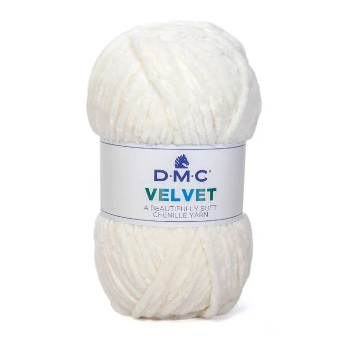 Sammetsgarn Dmc Velvet 100 g Naturvit004 I lager
