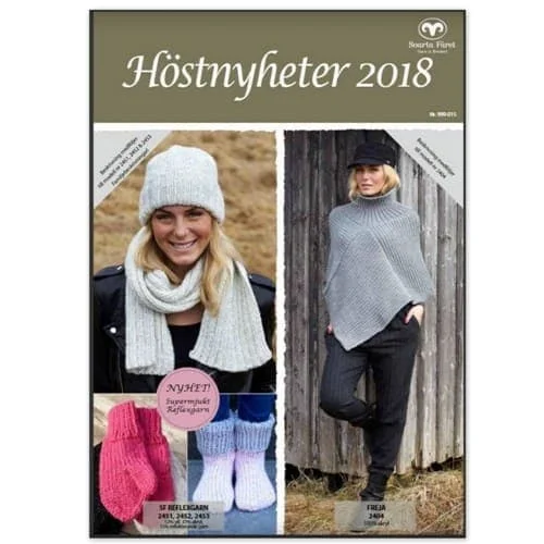 Köpemönster Svarta Fåret 2018 Mönster Reflexgarn Begränsad tid