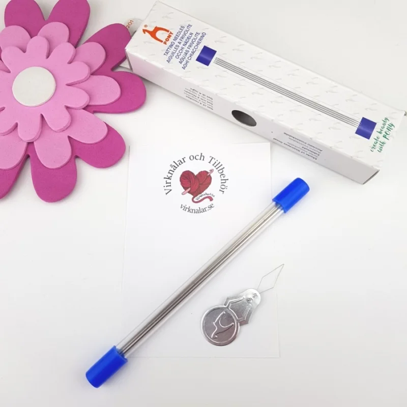 Frivolitetsnålar Tatting needles 4 p Pony 88201 Endast idag
