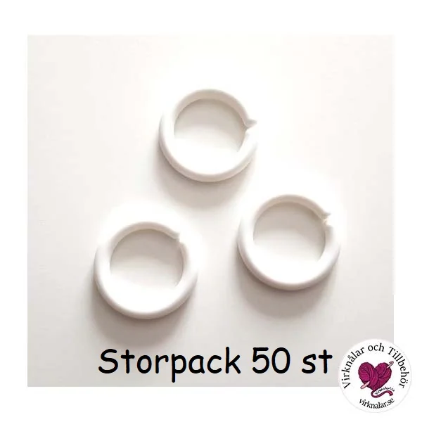Barnvagnsringar Vita från Addbaby Storpack 50 st Populär