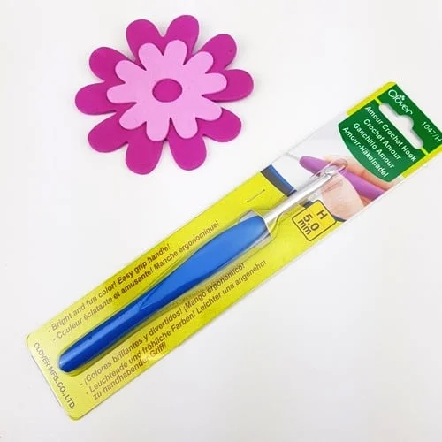 Clover Amour Ergonomisk virknål 5,0 mm Endast idag