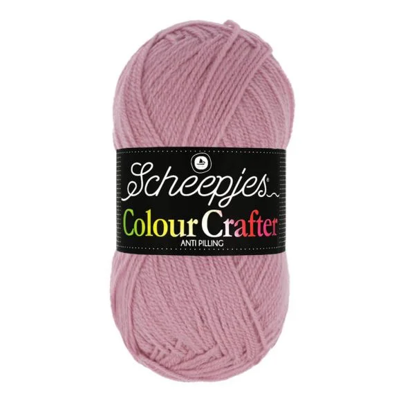 Nyhet Colour Crafter 100 g Gammelrosa Venlo nr 1080