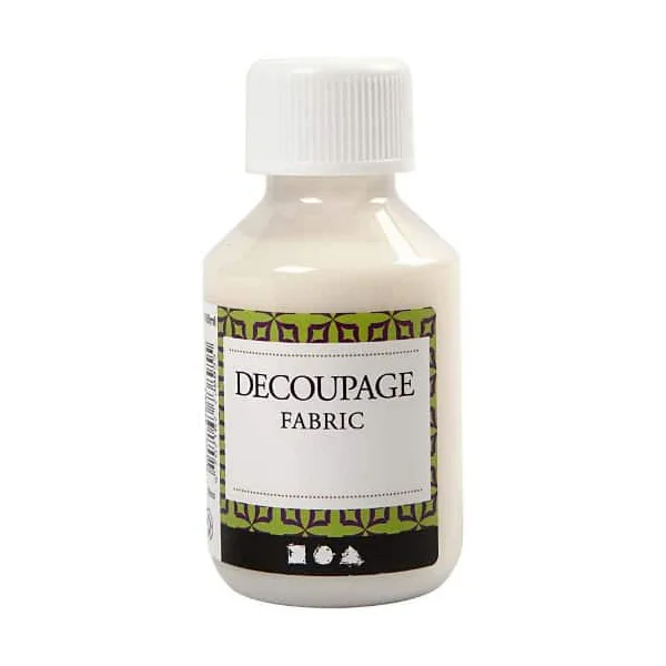 Decoupagelack Textil 100 ml Tillbehör Punch Needle Nyhet