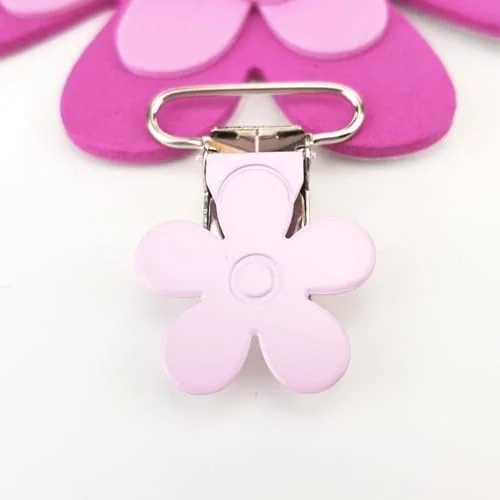 Bästa pris Clips Blomma Ljusrosa Ljuslila