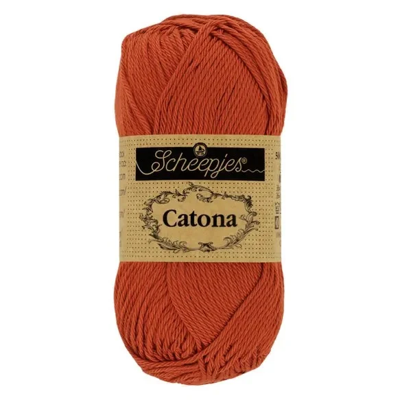 Catona garn Scheepjes Rust Rost 50 g nr 388 I lager