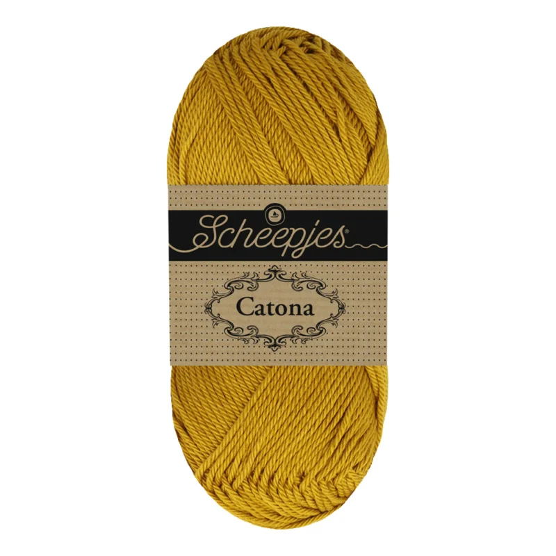 Catona garn Scheepjes Golden Wheat 50 g nr 118 Reapris