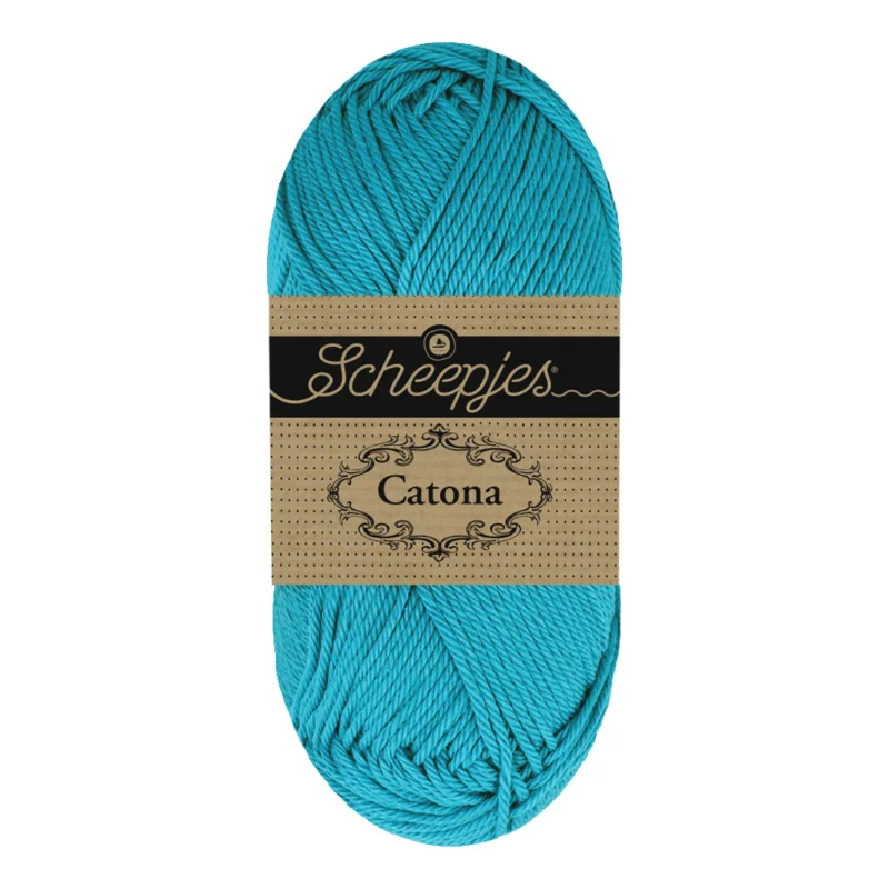 Catona garn Scheepjes Happy Blue 50 g nr 088 Erbjudandepris