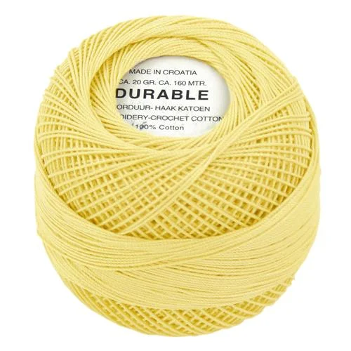 Virkgarn Durable 20 g Nr 1023 Ljusgul Köp nu