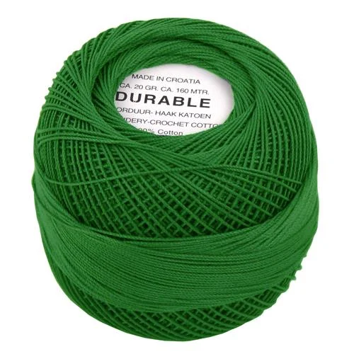 Virkgarn Durable 20 g Nr 1015 Grön Billig