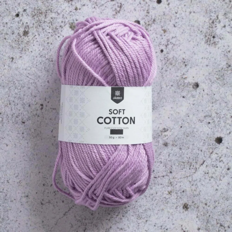Soft Cotton 50 g Orchid Ljuslila 8827 Erbjudandepris