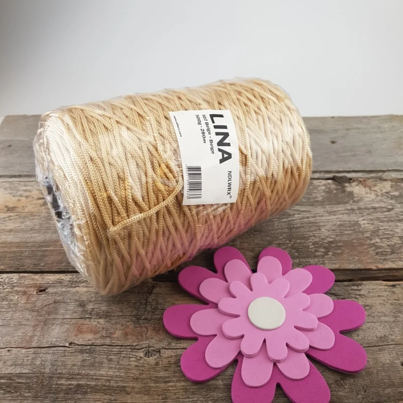 risnedsättning Lina Väskgarn Beige nr 107 Stor Kona 500 g
