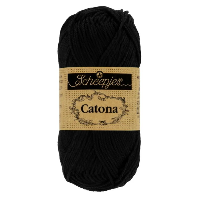 Fynd Catona SMÅ 25 g Svart Jet black nr 110