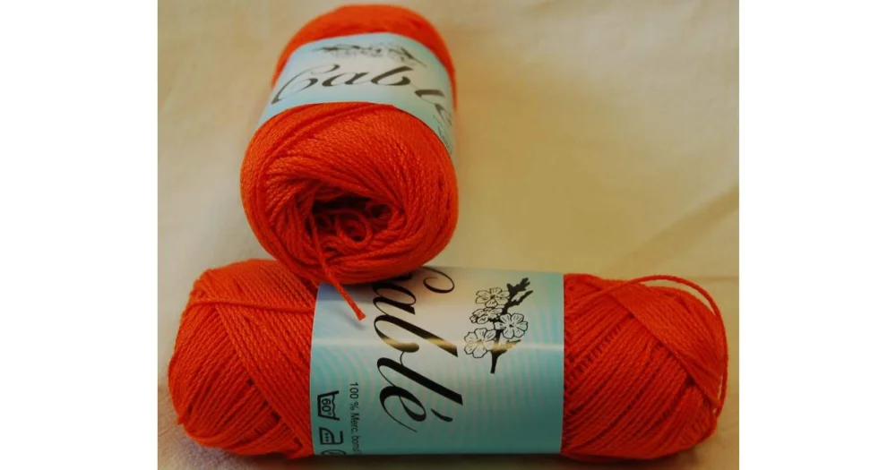 Outlet Cablé 12/6 härva 6003 orange